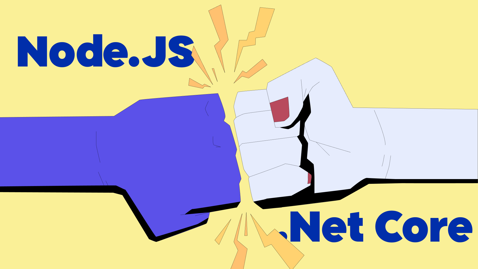 <span lang="en">Server Side Development:  Node.JS VS .Net Core</span>